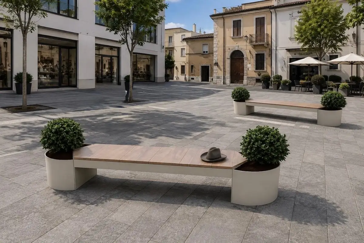 Arredo urbano per progettisti e studi di architettura.
